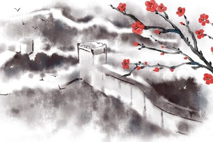 水墨长城(无字) 水墨长城(无字)