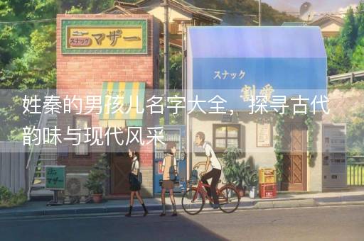 姓秦的男孩儿名字大全，探寻古代韵味与现代风采