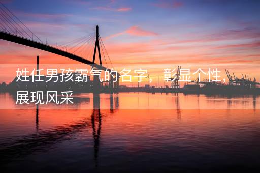 姓任男孩霸气的名字，彰显个性，展现风采