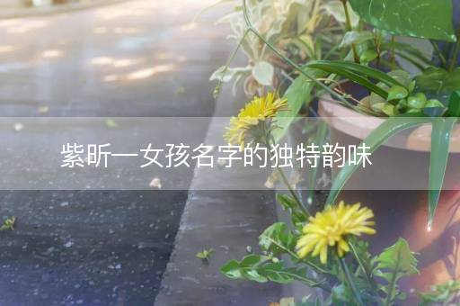 紫昕—女孩名字的独特韵味