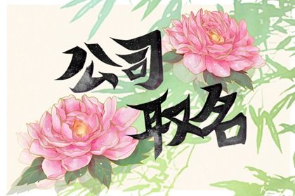 缺火人注册公司，这些名字让你事业蒸蒸日上