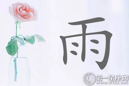 这么多道理？带雨字明星名字分析